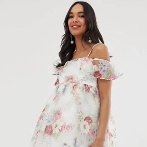 ASOS Dresses & Skirts - Chi Chi London Maternity Floral Dress